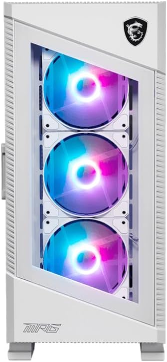 MSI  Casing MPG Velox 100R White Mid-Tower MSI  Casing MPG Velox 100R White Mid-Tower